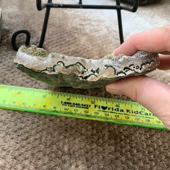 Amethyst flower heart - Picture 4 of 4